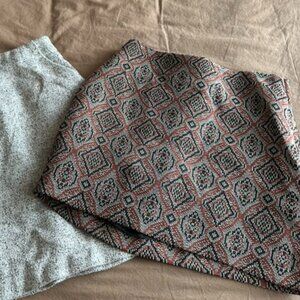 Unique Patterned H&M Mini Skirt